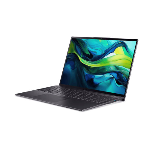 Ноутбук ACER Swift 16 AI 16" 2880x1800 OLED IPS Touch 120Hz (Intel Core Ultra 7-256V / 16GB LPDDR5X / 1TB SSD/ Intel ARC 140V / Win 11 Home) Ice Black SF16-51T-76TG