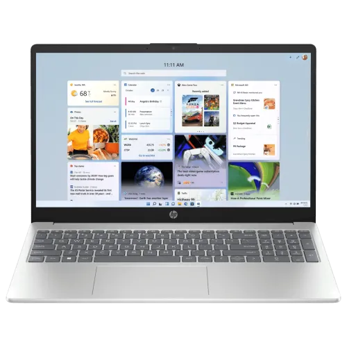Ноутбук HP 15-fc0458au (AMD Ryzen 5 7520U, 15.6" 1920x1080, 16GB, 1TB SSD, AMD Radeon 610M, Windows 11 Home) Silver