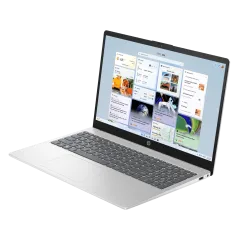 Ноутбук HP 15-fc0458au (AMD Ryzen 5 7520U, 15.6" 1920x1080, 16GB, 1TB SSD, AMD Radeon 610M, Windows 11 Home) Silver