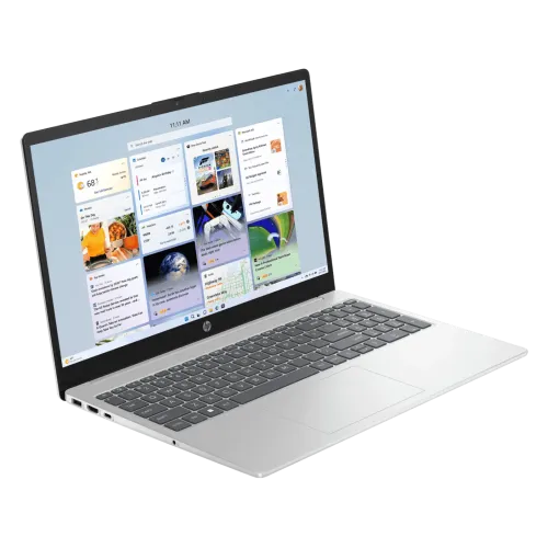Ноутбук HP 15-fc0458au (AMD Ryzen 5 7520U, 15.6" 1920x1080, 16GB, 1TB SSD, AMD Radeon 610M, Windows 11 Home) Silver