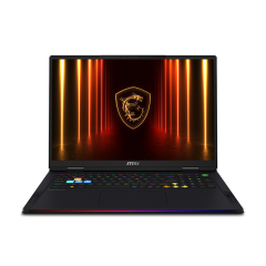 Ноутбук MSI Raider 18 HX AI 18" 3840x2400 UHD+ 120Hz Mini LED (Intel Core Ultra 9-285HX, 64GB DDR5 RAM, 2TB SSD, NVIDIA GeForce RTX 5090 GDDR7, Windows 11 Pro)  MSI Raider 18 HX AI A2XWJG-841US