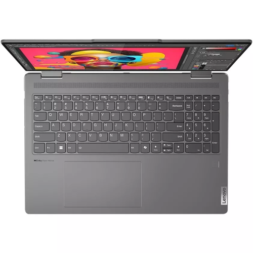 Ноутбук Lenovo Yoga 7i 2in1 16" 1920x1200 FHD+ IPS (Intel Сore Ultra 5-125U, 16GB LPDDR5x RAM, 1 TB SSD, Intel Graphics, Windows 11 Home) 83DL0004US Grey