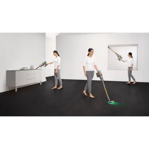 Пылесос Dyson V12 Detect Slim Absolute, серебристый