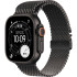 Часы Apple Watch Ultra 3, 49 мм, титан чёрного цвета, миланский сетчатый браслет (2025)