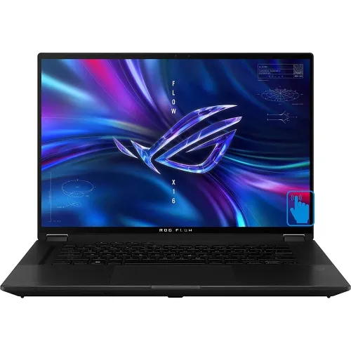 Ноутбук ASUS ROG Flow X16 16" 2560x1600 QHD IPS Touch (Intel Core i9 13900H, 16GB RAM DDR5, 1TB SSD, NVIDIA GeForce RTX 4060, Windows 11 Home) GV601VV-X16.I94060 Black