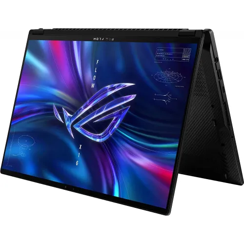 Ноутбук ASUS ROG Flow X16 16" 2560x1600 QHD IPS Touch (Intel Core i9 13900H, 16GB RAM DDR5, 1TB SSD, NVIDIA GeForce RTX 4060, Windows 11 Home) GV601VV-X16.I94060 Black