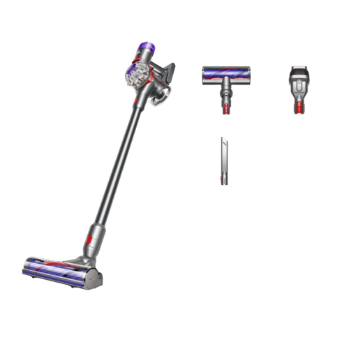 Беспроводной вертикальный пылесос Dyson V8 Advanced (SV25) (Серебристый/«Никель» | Silver/Nickel) (2021)