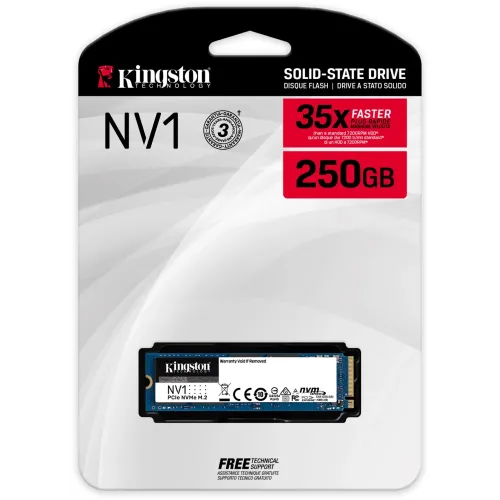 Накопитель SSD 250Gb Kingston NV1 (SNVS/250G)