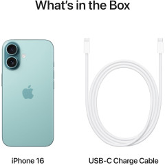 Смартфон Apple iPhone 16 128GB Teal