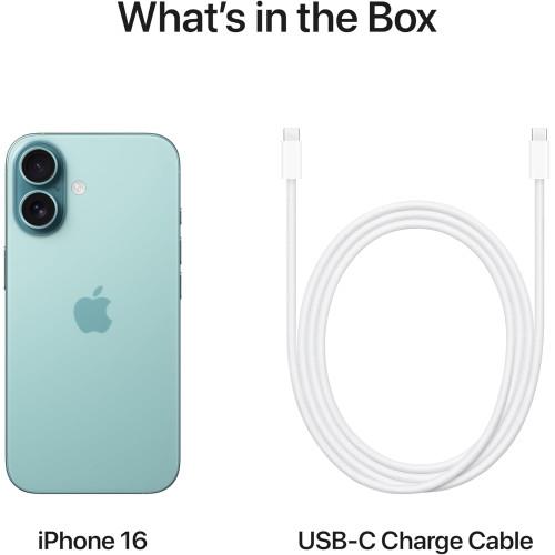 Смартфон Apple iPhone 16 128GB Teal