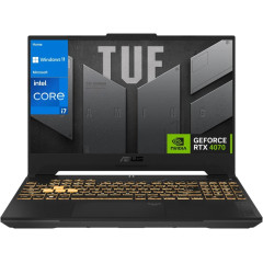 Ноутбук ASUS TUF F15 15.6" 1920х1080 FHD 144Hz IPS (Intel Core i7-13620H, 32GB DDR5 RAM, NVIDIA GeForce RTX 4070, 2TB SSD, Windows 11) FX507VI-F15.4070
