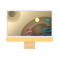 Моноблок Apple iMac 4.5K 24" кастомный (M3 8-Core, GPU 10-Core, 16GB, 1TB) (Жёлтый | Yellow) (2023)