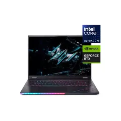 Ноутбук Acer Predator Helios 18 AI 18" 2560x1600 QHD 240Hz IPS (Intel Core Ultra 9 275HX, 16GB DDR5, 1TB SSD NVME, NVIDIA GeForce RTX 5070 Ti 12GB,Windows 11 Home) PHN18-72-92Y3
