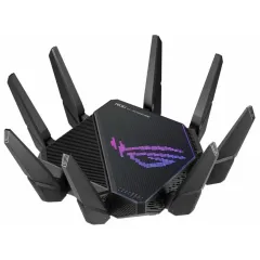 Роутер Wi-Fi ASUS ROG Rapture GT-AXE16000 Quad-band Wi-Fi 6E Extendable Gaming Router, черный