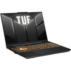 Ноутбук ASUS TUF Gaming F16 16" 1920х1200 WUXGA 165Hz IPS (Intel Core i7 13650HX, 16GB RAM DDR5, 512GB SSD, NVIDIA GeForce RTX 4060, Windows 11 Home) черный FX607JV-ES73