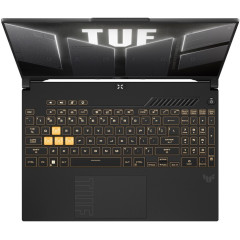 Ноутбук ASUS TUF Gaming F16 16" 1920х1200 WUXGA 165Hz IPS (Intel Core i7 13650HX, 16GB RAM DDR5, 512GB SSD, NVIDIA GeForce RTX 4060, Windows 11 Home) черный FX607JV-ES73