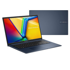 Ноутбук Asus Vivobook 17.3" 1920х1080 FHD IPS (Intel Core 5-120U, 16GB RAM LPDDR5, 512 GB SSD, Intel Iris Xe Graphics, Windows 11 Home) Blue  F1704VAP-OS54