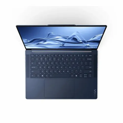 Ноутбук Lenovo Yoga Air 14s Q8X9 14.5" OLED, 2944x1840 90Hz (Snapdragon X10 Plus, 32GB, 1TB SSD, Adreno, Win11) Blue
