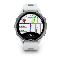 Умные часы Garmin Forerunner 970 Titanium Whitestone / Translucent Amp Yellow