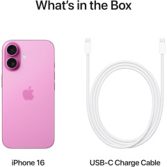 Смартфон Apple iPhone 16 128GB Pink