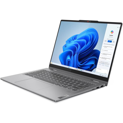 Ноутбук Lenovo IdeaPad 5 14 2-in-1 14" Touch 1920x1200 FHD+ OLED (Snapdragon X Plus, 16GB LPDDR5X, 1TB SSD, Qualcomm Adreno, Windows 11 Home) 83GH000AUS Серый