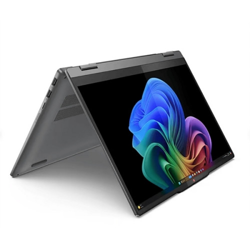 Ноутбук Lenovo IdeaPad 5 14 2-in-1 14" Touch 1920x1200 FHD+ OLED (Snapdragon X Plus, 16GB LPDDR5X, 1TB SSD, Qualcomm Adreno, Windows 11 Home) 83GH000AUS Серый