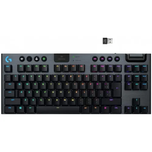 Клавиатура Logitech G913 TKL LightSpeed Wireless GL Clicky black