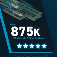 Модуль памяти Crucial 64 Гб (2x32 Гб), 5200 МГц, DDR5, CT2K32G52C42S5, черный