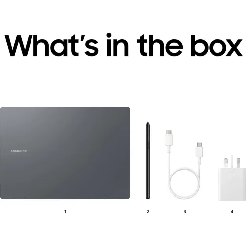 Ноутбук Samsung Galaxy Book 4 Pro 360 16" 2880x1800 WQXGA+ AMOLED (Intel Core Ultra 7 155H, 16GB LPDDR5X, 1TB SSD, Intel Arc Graphics, Windows 11 Home) Moonstone Gray NP960QGK-KG1US