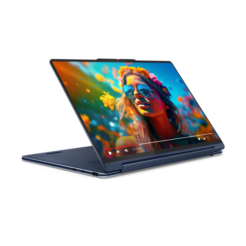 Ноутбук Lenovo Yoga 7i 2in1 14" 2880x1800 120Гц WQXGA+ OLED (Intel Сore Ultra 7 155H, 16GB LPDDR5x RAM, 1TB SSD, Intel Arc Graphics, Windows 11) 14IMH9 83AC0002US Cosmic Blue