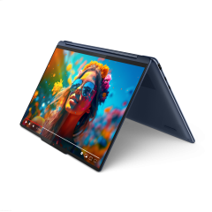 Ноутбук Lenovo Yoga 7i 2in1 14" 2880x1800 120Гц WQXGA+ OLED (Intel Сore Ultra 7 155H, 16GB LPDDR5x RAM, 1TB SSD, Intel Arc Graphics, Windows 11) 14IMH9 83AC0002US Cosmic Blue