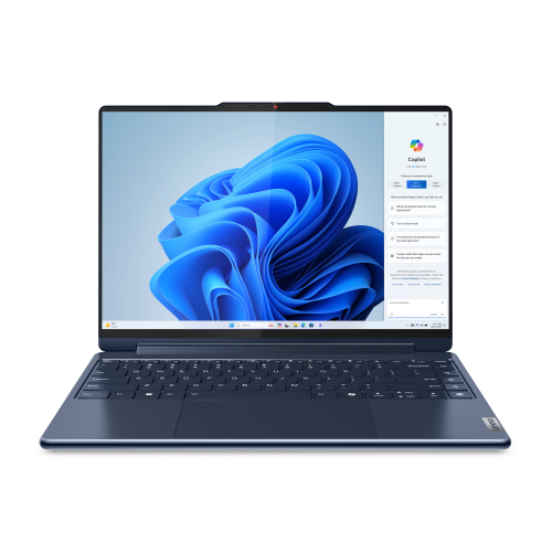 Ноутбук Lenovo Yoga 7i 2in1 14" 2880x1800 120Гц WQXGA+ OLED (Intel Сore Ultra 7 155H, 16GB LPDDR5x RAM, 1TB SSD, Intel Arc Graphics, Windows 11) 14IMH9 83AC0002US Cosmic Blue