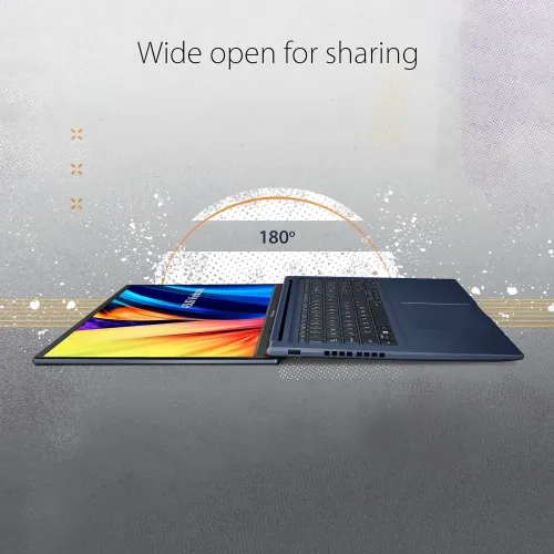 Ноутбук ASUS VivoBook 17X 17.3" FHD 1920x1080 IPS (AMD Ryzen 7 5800H, 24GB RAM DDR4, 2TB SSD, AMD Radeon Graphics, Windows 11 Pro) S1703QA