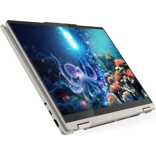 Ноутбук Lenovo Yoga 7 2-in-1 14AKP10 14" Touch 1920x1200 WUXGA OLED TS ( AMD Ryzen AI 5 340 , 16GB RAM LPDDR5X, 512GB  SSD, AMD Radeon 840M, Windows 11) 83JR00002US