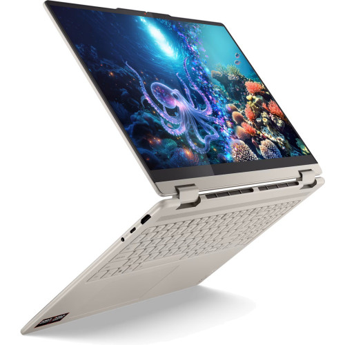 Ноутбук Lenovo Yoga 7 2-in-1 14AKP10 14" Touch 1920x1200 WUXGA OLED TS ( AMD Ryzen AI 5 340 , 16GB RAM LPDDR5X, 512GB  SSD, AMD Radeon 840M, Windows 11) 83JR00002US