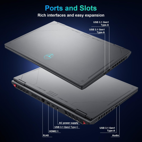 Ноутбук Thunderobot Radiant 16 2560x1600 240Hz ( Intel Core i9-14900HX, 32 GB DDR5, 1 TB SSD, RTX 5080, Windows 11 Home ) 1NLYA000055