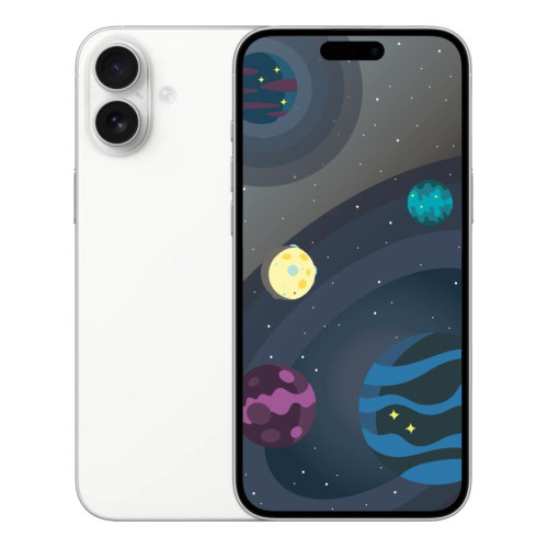 Смартфон Apple iPhone 16 Plus 128 ГБ (Белый | White)