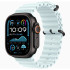 Часы Apple Watch Ultra 2 49mm Black Titanium Case with Black with Ice Blue Ocean Band