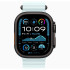 Часы Apple Watch Ultra 2 49mm Black Titanium Case with Black with Ice Blue Ocean Band