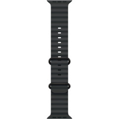 Часы Apple Watch Ultra 3, 49 мм, титан чёрного цвета, ремешок Ocean чёрного цвета (2025)