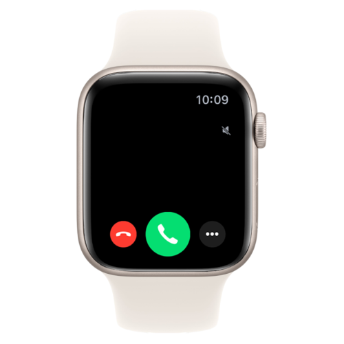 Часы Apple Watch SE 3, 44 мм, алюминий цвета «сияющая звезда», ремешок Sport Band цвета «сияющая звезда» (2025)