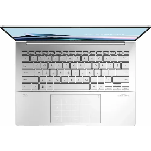 Ноутбук Asus Zenbook UX3405MA OLED 2880x1800 14" (Intel Ultra 9-185H, 32GB LPDDR5X, 1TB SSD, Intel ARC Graphics, Windows 11 Home) Silver UX3405MA185