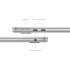 Ноутбук Apple MacBook Air 13.6" (2024) MXCT3 Silver (M3 8-Core, GPU 10-Core, 16GB, 512GB)