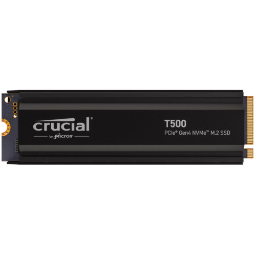 Накопитель SSD диск Crucial T500 2Tb CT2000T500SSD5 с радиатором