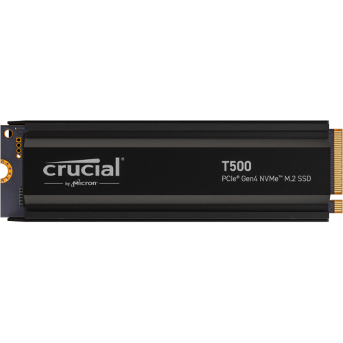 Накопитель SSD диск Crucial T500 2Tb CT2000T500SSD5 с радиатором